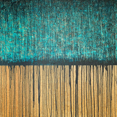 Blue No. 3 (On Cork)